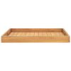 Serving Tray 27.6"x27.6" Solid Wood Teak