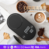 multifunction electronic scale.  0.3-2000g Kitchen baking scale quantity coffee timing scale