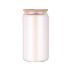 Gradient Color Sublimation Glass (Option: Chameleon Pink-16oz)