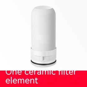 Faucet Water Purifier Filter Household Kitchen Tap Water Water Filter Kitchen And Bathroom Dual-use Front Water Purifier (Option: Ceramic Filter Element 1)